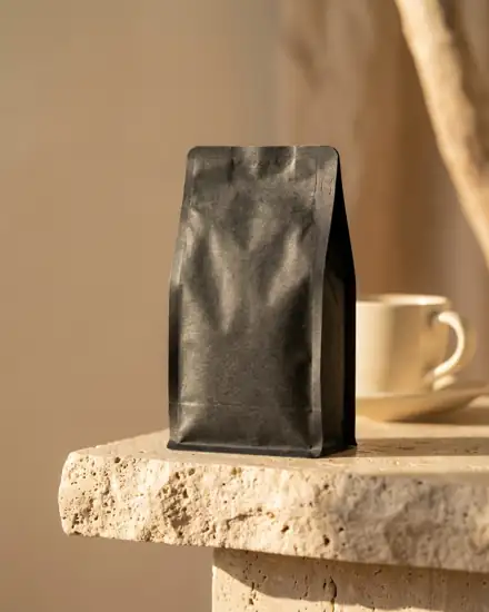 Coffee concept produced on the line